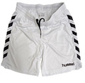 Hummel Herren Sport-Shorts Weiß/Schwarz, Größe M