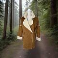 Winterjacke Übergangsjacke Damen Größe 38 /40 Beige Hellbraun Cognac 