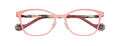 Kleine Brille Lese- woow Good Job 3 Rose Koralle 51mm Fassung Optik