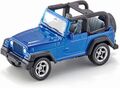 SIKU 1342 Jeep Wrangler Blau Metall/Kunststoff Spielzeugauto Anhängerkupplung