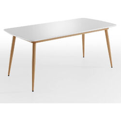 Inter-Furn Esstisch Tisch Küchentisch Bozen weiß Hochglanz 180 x 75 x 90 cm