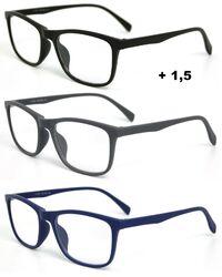 3 Stück Lesebrille Lesehilfe Lesebrillen AUSWAHL +1,5 bis +3,5 Sehhilfe NEUWARE 