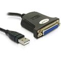 USB Adapter-Kabel auf Parallel Port, für ältere Parallel-Drucker an USB des PC