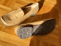 Beige, originale GABOR Slipper in Größe 6