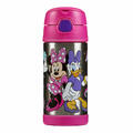 THERMOS kids Isolier-Trinkflasche FUNTAINER STRAW BOTTLE DISNEY Minnie 350 ml