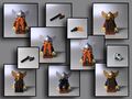 LEGO® Figuren CASTLE Fantasy Era - Zwerg Zwerge Dwarf Axt Schild Fackel Ritter