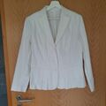  Nienhaus 42 / 44 , Blazer Business, Kurzblazer, Wie Neu Weiß 