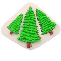 Tannenbaum Silikonform Weihnachten Fondant Kuchen Schokolade Torte Hochzeit