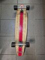 Streetsurfing Longboard 91 cm Board Cruiser Skateboard Holz Rot 