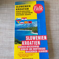 Falk-Länderkarte Slowenien/Kroatien 1 : 750.000 mjit Seheswürdigkeiten