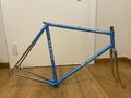 DE ROSA PROFESSIONAL SLX VINTAGE 56x56 ORIGINAL PAINT STEEL FRAMESET CAMPAGNOLO