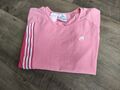 Adidas T-Shirt Mädchen Donna Rosa Logo Klein Fitness Running SPORTS Gr. 16 Alter