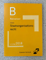 Alpmann Schmidt-Skript Staatsorganisationsrecht, 6. Auflage (2018)