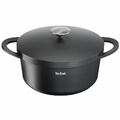 Tefal Trattoria Schmortopf Kochtopf Topf Bratentopf induktion Aluguss Ø 24 cm