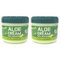 Tabaibaloe Kanarische ALOE VERA face & body CREAM Gesichtscreme Körpercreme 2er 