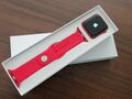 Apple Watch Series 6 (44 mm) GPS Rot / Apple Smartwatch 6 / 36 Monate Gewähr