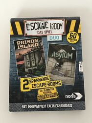 Noris Familienspiel Escape Room Das Spiel Duo 606101838 Erlebnisspiel