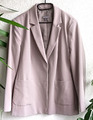 Ulla Popken Blazer Gr. 46 Taupe Grau Stretch Gefüttert