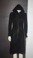 JEAN PAUL GAULTIER, Mantel COAT Blazer Jacke, Kapuze, Gr. 38 (D), GOLD ZIPPER