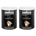 Lavazza Espresso Arabica Kaffee - gemahlen in Dose - 250g (2er)