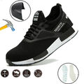 Arbeitsschuhe Leicht Stahlkappe S3 Sicherheitsschuhe Sport Sneaker Herren Damen.