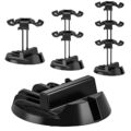 Durable 1/2/3 Tier Headset Stand for PS5/PS4/PS3/Steam/Switch Game Console QDE