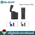 Olight Baton 4 Premium Edition Aufladbare Taschenlampe CW für Outdoor/Alltag