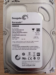 Seagate Barracuda 3TB HDD, 3,5 Zoll, SATA 6 Gbit/s, 7200rpm, 64MB Cache 