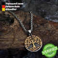 Baum des Lebens Anhänger Halskette Lebensbaum Unisex Geschenk Viking Schmuck