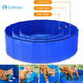 Hundepool Hunde Swimmingpool Schwimmbecken Haustierpoo Faltbar Ø80/100/120cm