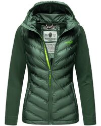 Navahoo Damen Jacke Frühlings Outdoor Übergangs Stepp Windbreaker Nimm Mich Mit