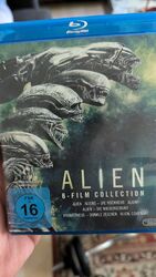 Alien 1-6 Collection Special Edition mit Alien-Ei Blu Ray Box