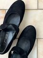 Paul Green Ballerina Damen Sommerschuhe Damenschuhe flache Schuhe Gr. 7 Schwarz