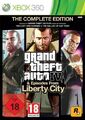 Xbox 360 Grand ft Auto IV / GTA 4 + Episodes from Liberty City Complete Edt DE N