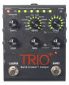 DigiTech Trio+ Band Creator Bass Schlagzeug Spur Begleitband Looper Effekt Pedal