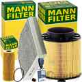 MANN FILTER INSPEKTIONSPAKET passend für 3.0 TFSI+3.2 FSI AUDI A4 B8 A5 8T Q5 8R