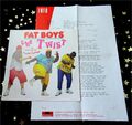 FAT BOYS - The Twist * 1988 *  TOP SINGLE (M-:)) mit INFO