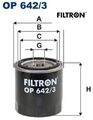 FILTRON OP642/3 Ölfilter Motorölfilter 