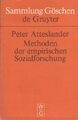 Methoden der empirischen Sozialforschung. von. Unter Mitarb. von Klaus Baumgartn