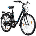 City E Bike 26 Zoll 43 cm 374Wh Damenrad Elektrofahrrad Damen eBike Zündapp Z500