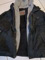 Levi´s Levis Herren Winter Jeansjacke mit Sweatshirt Kapuze und Teddyfell in L