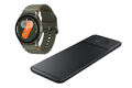 Samsung Galaxy Watch7 LTE SM-L305 40 mm, Green + Trio Charger Pad P6300 Black