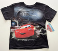 DISNEY CARS T-Shirt 116/122 Auto MC Queen Sommer Junge USA Baumwolle schwarz