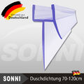 SONNI Ersatzdichtung Duschdichtung Wasserabweiser 8mm für Duschtür Bad 70-120cm