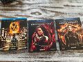 ♥️Set Blu-Ray Die Tribute von Panem Catching Fire Mocking Jay 1 + Hunger Games