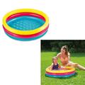 Summer Waves Baby Planschbecken Swimmingpool Kinder Pool aufblasbarer Boden 86cm