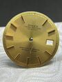 ORIGINAL ROLEX ZIFFERBLATT VINTAGE DIAL DATEJUST 1601 CAL 1570 PIE PAN GOLD