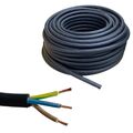 Gummikabel H07RN-F 3x2,5mm² 3G2,5mm2 1m/10m/20m/30m/40m/50m/100m Baustellenkabel