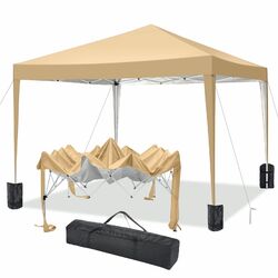 Pavillon 3x3/3x4,5/3x6m Faltpavillon Popup Partyzelt Gartenzelt Wasserdicht Zelt