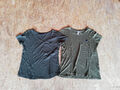 2 T-shirts Basics Gr. XS + S 